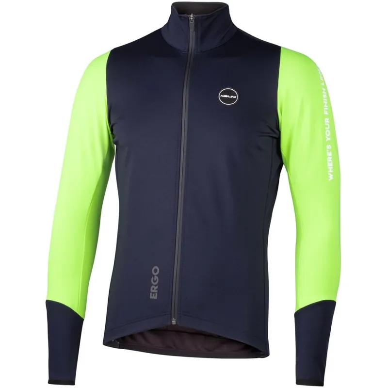 Nalini Ergo Light Fahrradjacke Herren - deep blue/yellow fluo 4050 Zertifiziert