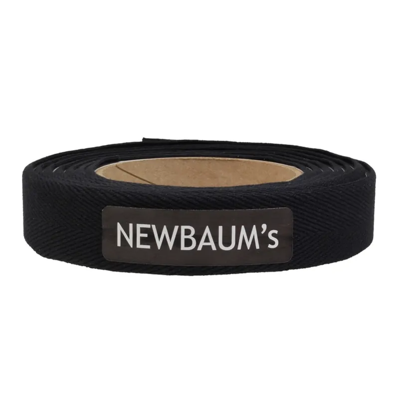 Saisonangebot Newbaum‘s Gepolstertes Baumwoll Lenkerband - schwarz
