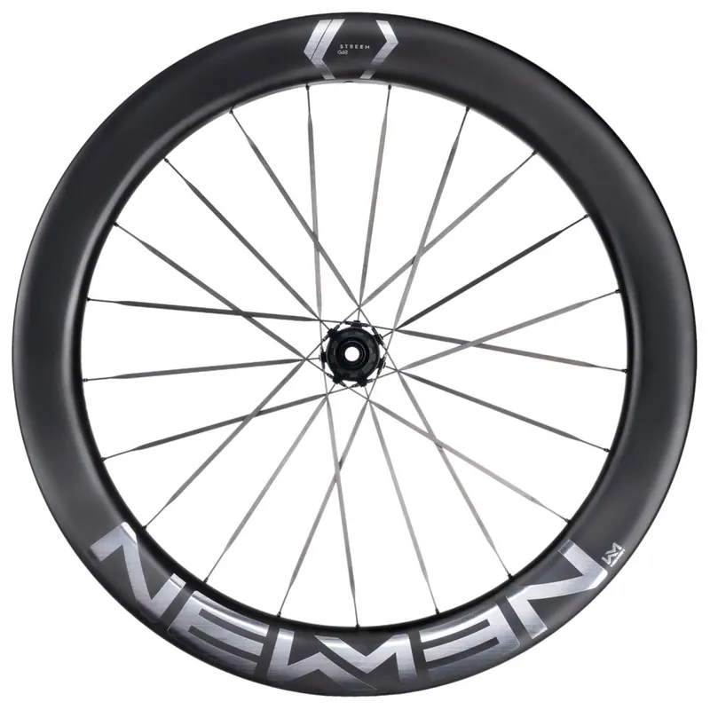Newmen Streem G.62 CS Hinterrad - 28" Carbon Clincher Centerlock - 12x142mm - XDR - silber Expressversand