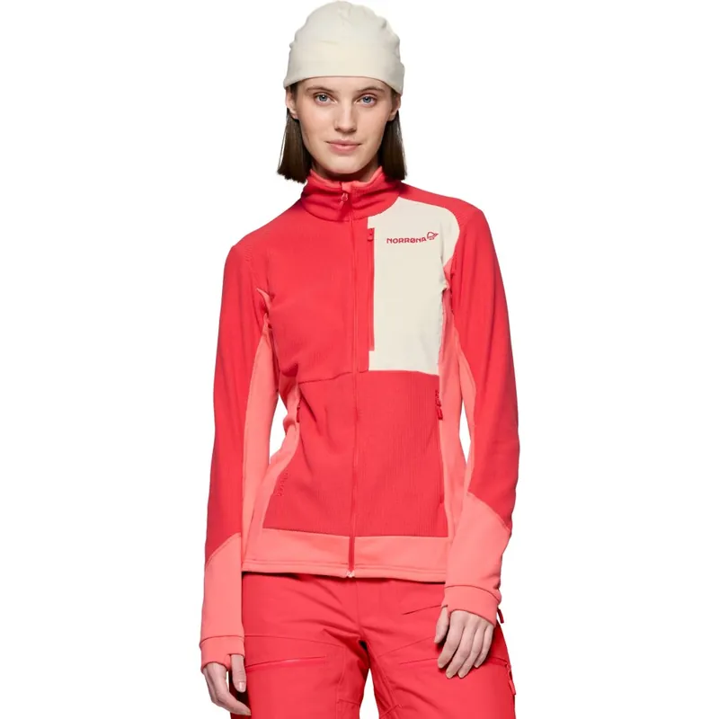 Online Kaufen Norrona lofoten warm2 Jacke Damen - Calypso Coral