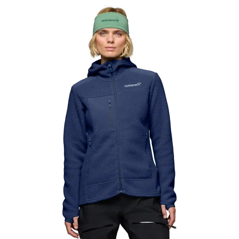 Mega-Angebot Norrona trollveggen warm3 Kapuzenjacke Damen - Indigo Night