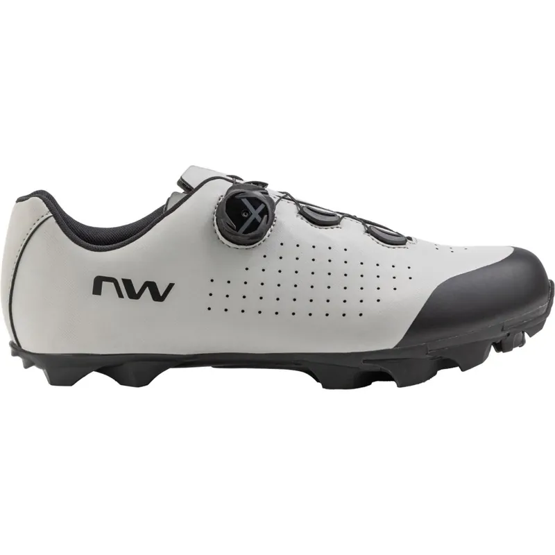 Günstig Northwave Scorpius Plus MTB Schuhe - light grey/schwarz 92