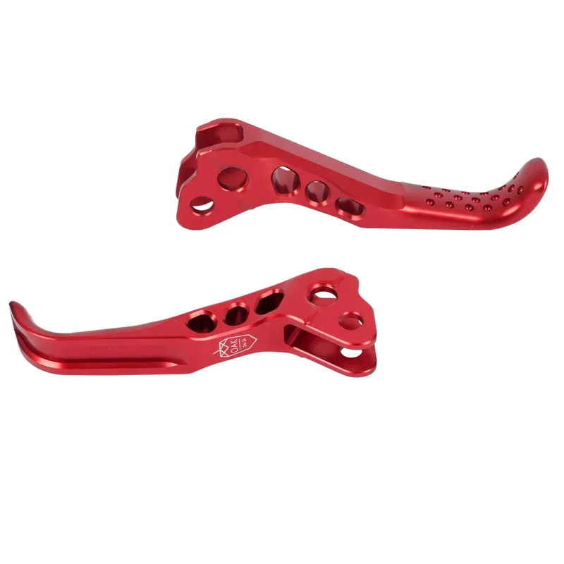 Heißes Angebot OAK Components SR Bremshebel Set - SRAM - rot