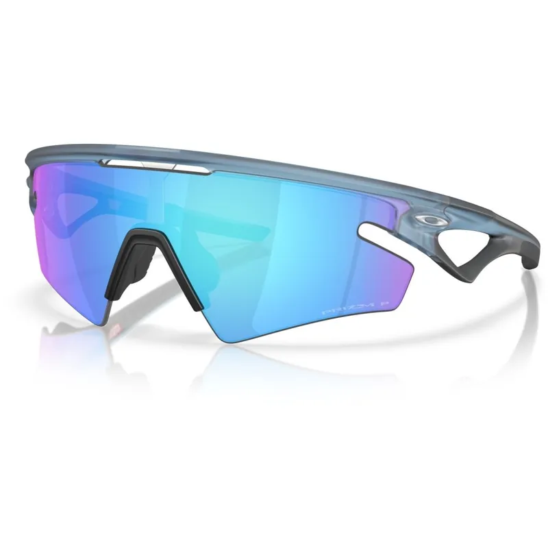 Preisknaller Oakley Sphaera Slash Brille - Polarized - Matte Transparent Stonewash/Prizm Sapphire - OO9499-0336