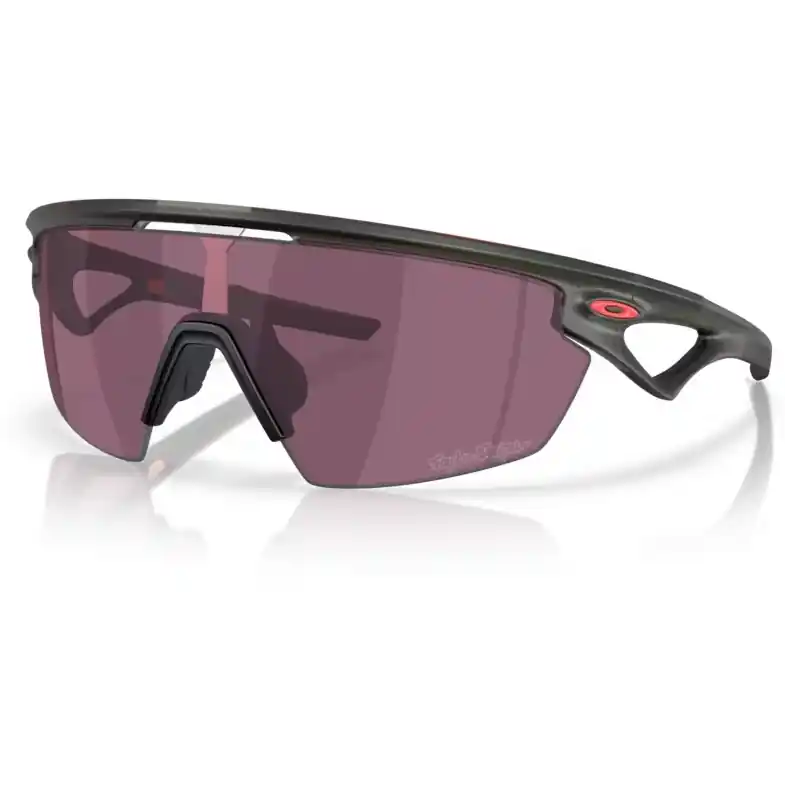 Must-Have Oakley Sphaera Brille - Troy Lee Designs Matte Olive Ink/Prizm Road Black - OO9403-2236