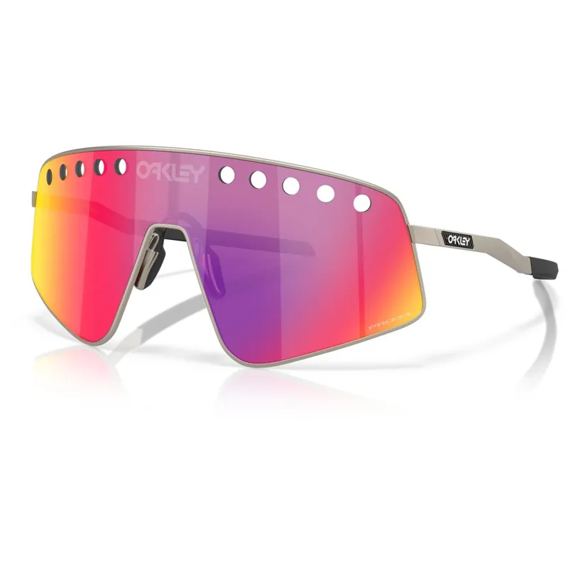 Neu Im Sortiment Oakley Sutro TI Sweep Brille - Matte Gunmetal/Prizm Road - OO6025-0338