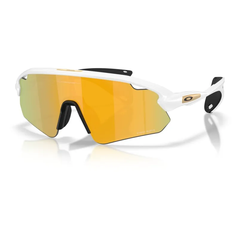 Preisreduziert Oakley Stunt Devil A Brille - Matte White/Prizm 24K - OO9525-0837