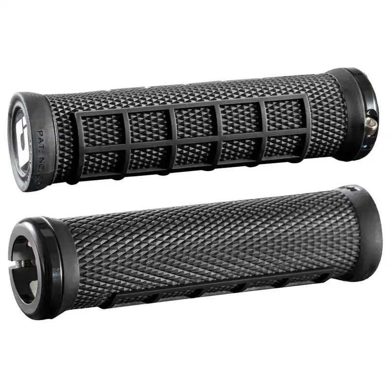Preis Gesenkt ODI Elite Flow Lock-On Grips MTB Griffe - black/black