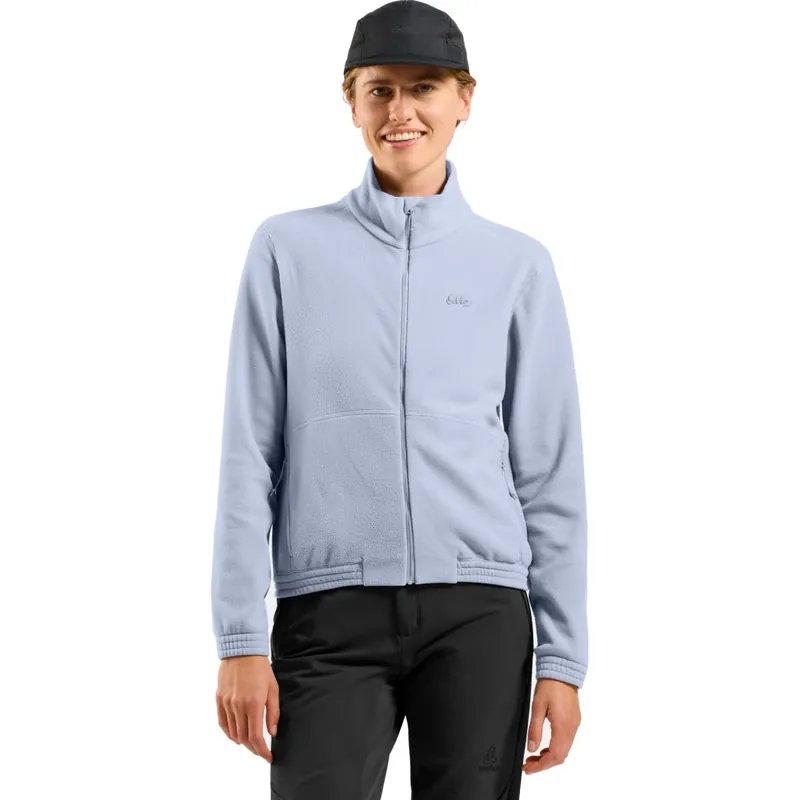 Odlo Essentials Classic Multisport Fleecejacke Mit Reißverschluss Damen - blue heron Günstig