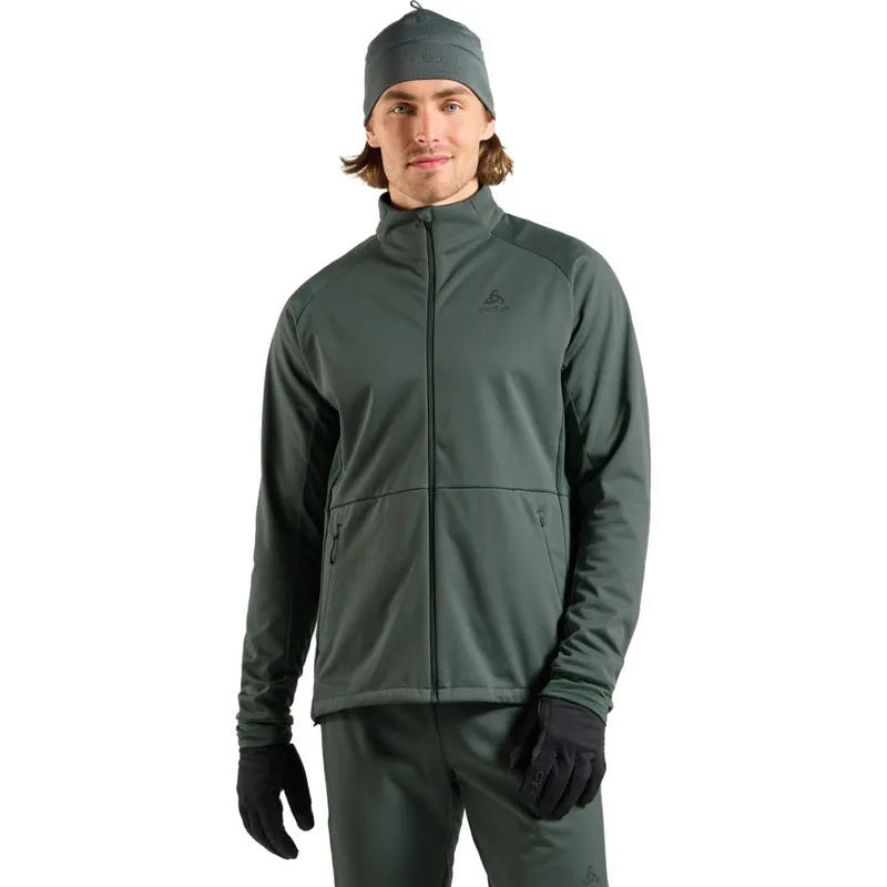 Odlo Essentials Warm Langlaufjacke Herren - urban chic Markenprodukt