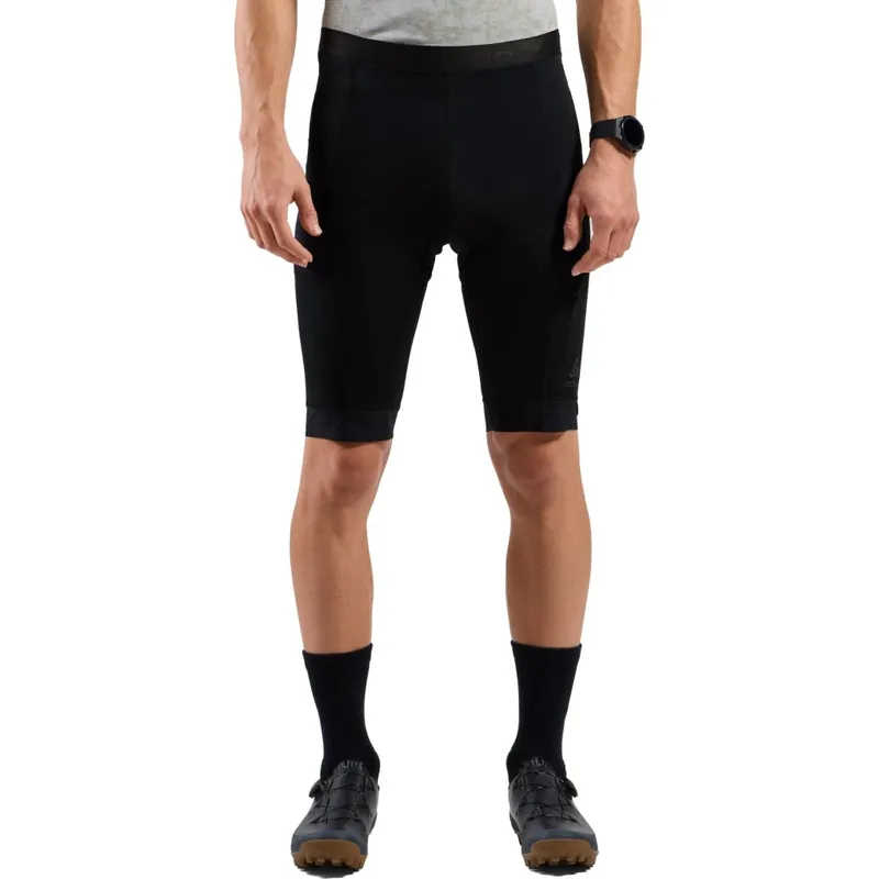 Preis Gesenkt Odlo Explorer Kurze Cargo-Radtights Herren - schwarz