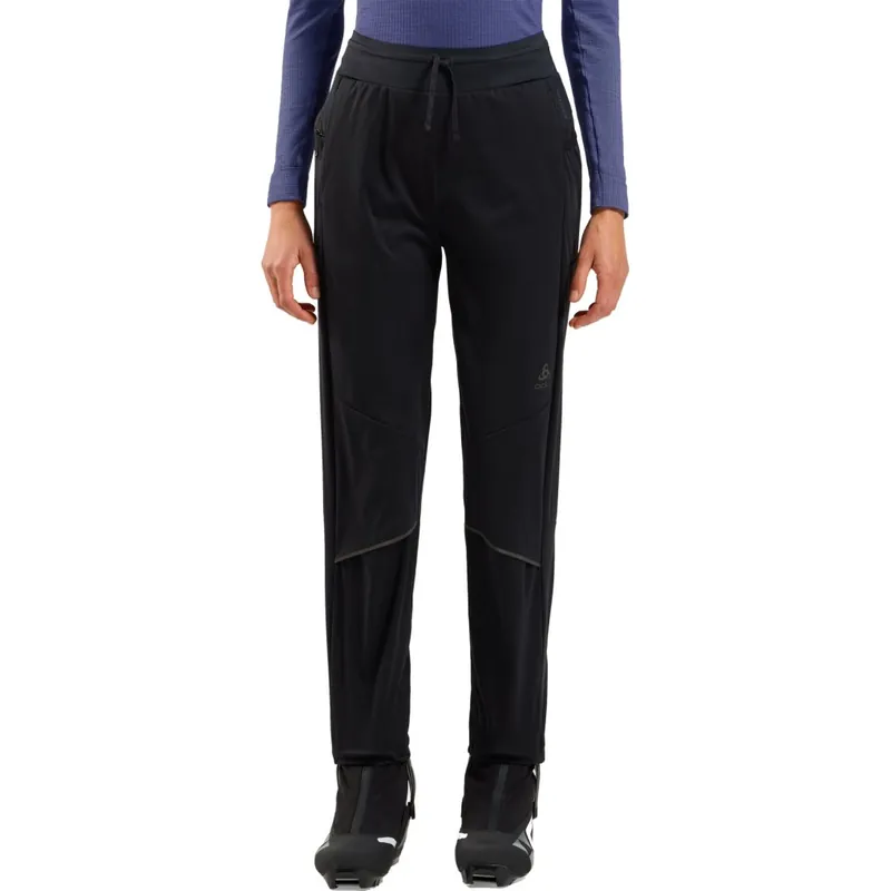 Jetzt Kaufen Odlo Zeroweight Pro Warm Winddichte Langlaufhose Damen - schwarz