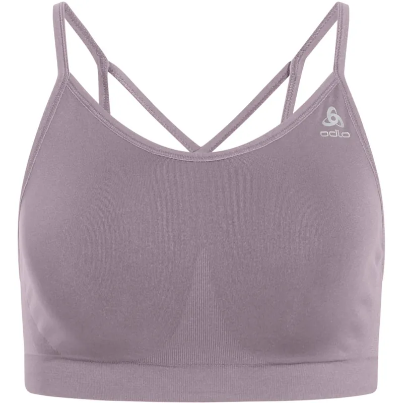 Neu Im Sortiment Odlo Seamless Soft Sport BH Damen - gray ridge - grey melange