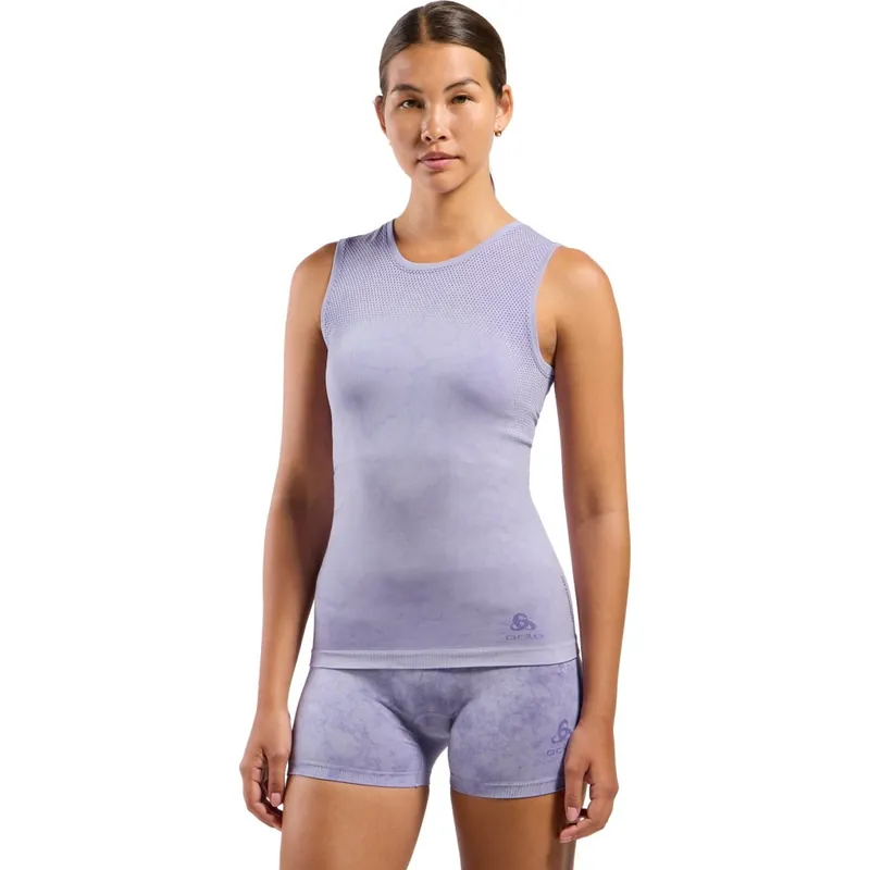 Odlo Performance Light Rain-Dye Ärmelloses Unterhemd Damen - afterparty Heißes Angebot
