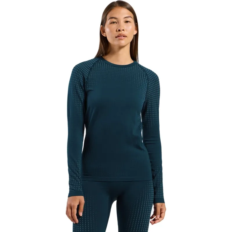 Preis Gesenkt Odlo Performance Warm Langarm-Unterhemd Damen - reflecting pond