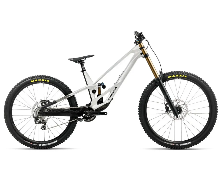 Orbea RALLON 450 D-LTD - 29/27,5" Carbon Mountainbike - 2026 - White Chic - Diamond Black (gloss) Top-Preis