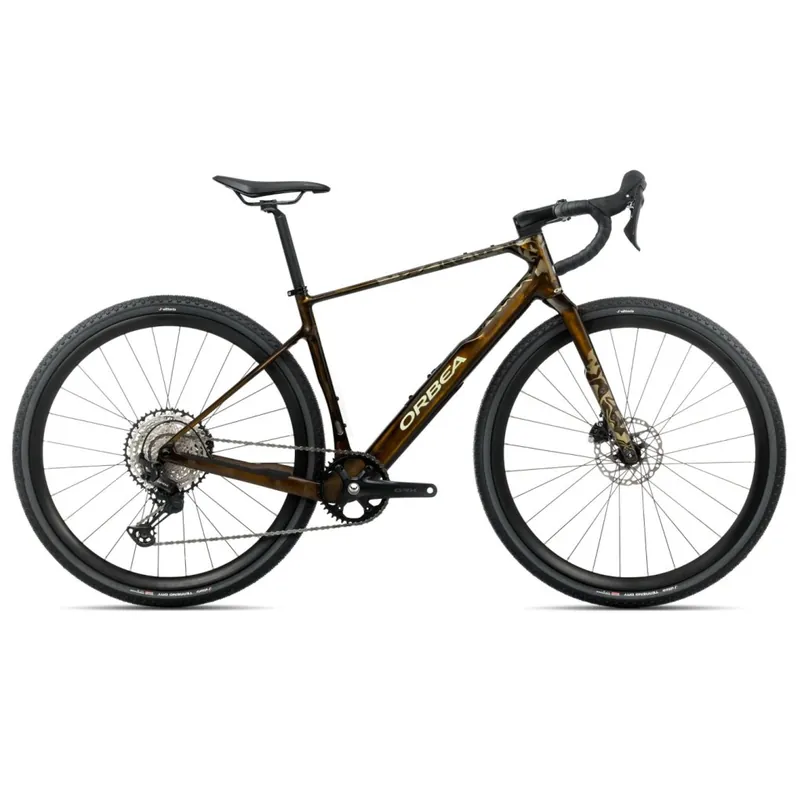 Sonderangebot Orbea TERRA M30TEAM 1X - GRX RX822 Gravel Bike - 2026 - Caramel Carbon View (gloss)