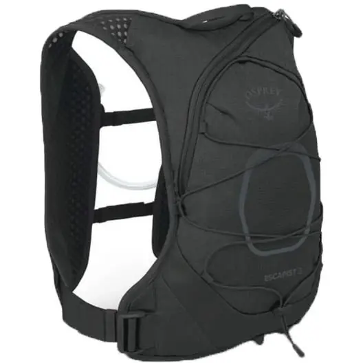 Super-Preis Osprey Escapist Velocity 3 Rucksack + 1.5L Trinksystem - L/XL - Schwarz