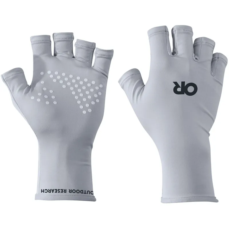 Meistverkauft Outdoor Research ActiveIce Sun Kurzfinger-Handschuhe - titanium grey