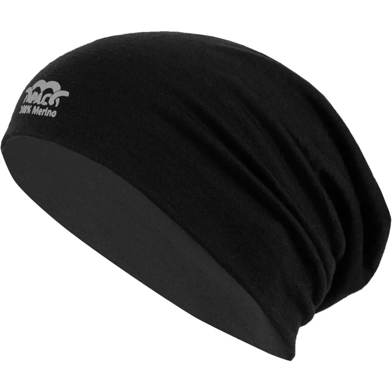P.A.C. Original Merino Mütze - Black Saisonangebot