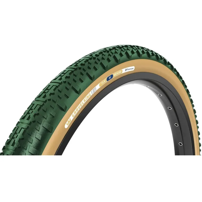 Panaracer Gravelking X1 TLR - Faltreifen - 45-622 British Racing Green/Brown Colour Edition 2026 Ausverkauf