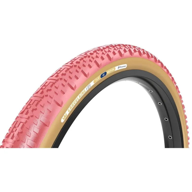 Neuheit Panaracer Gravelking X1 TLR - Folding Tire - 40-622 sakura/brown Colour Edition 2026