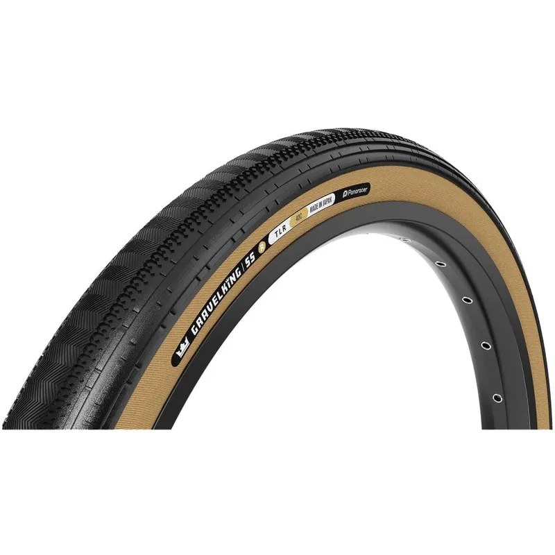 Sonderangebot Panaracer Gravelking SS R Faltreifen - Semi-Slick R-Line TLR - 35-622 schwarz/skinwall