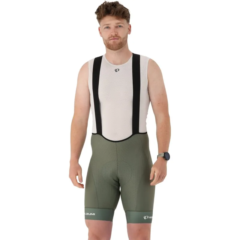 Neuheit PEARL iZUMi Performance Trägershorts Herren PI25011002 - hexagon green - HEGR