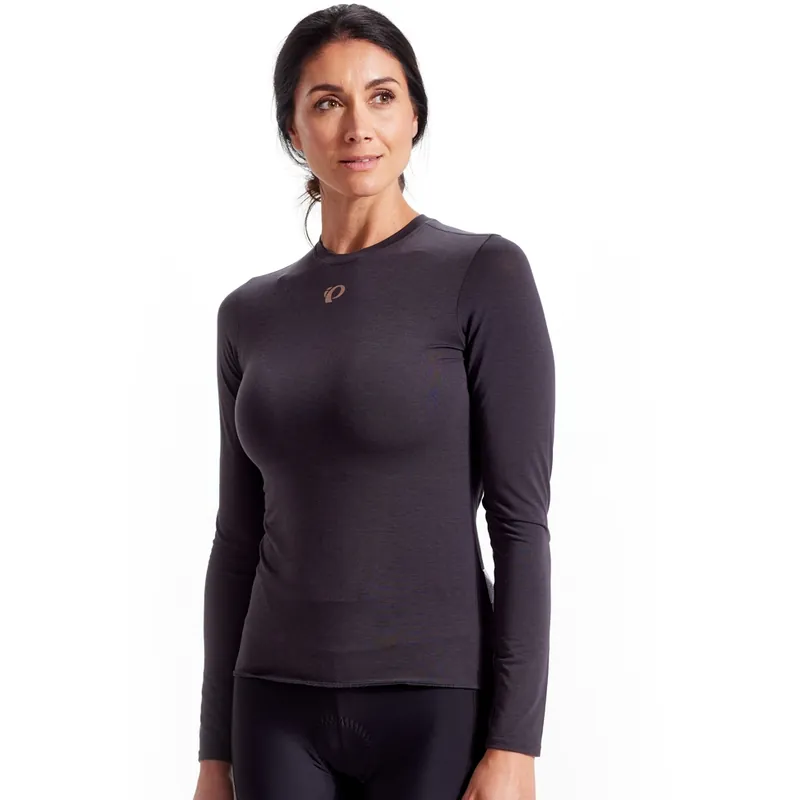 PEARL iZUMi Transfer Wool Langarmunterhemd Damen 11222309 - phantom - 6LR Bestpreis