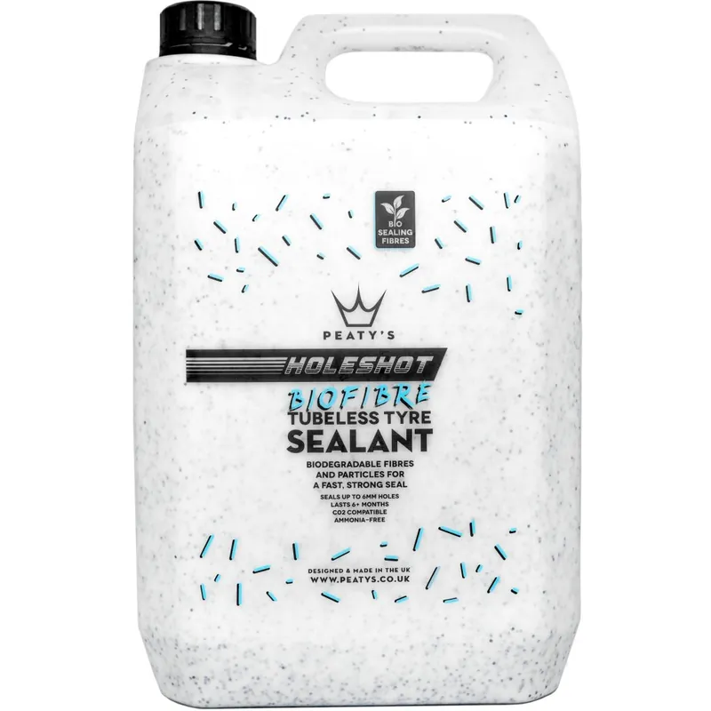 Sonderaktion Peaty‘s Holeshot BioFibre Tubeless Reifendichtmilch 5L