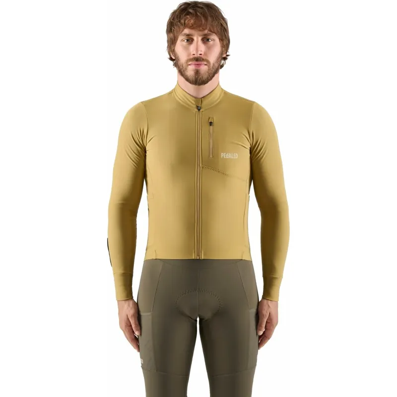 Sonderangebot PEdALED Odyssey Langarmtrikot Herren - Light Green 26WJSOD