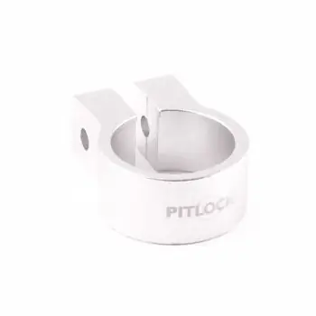 Knallerangebot Pitlock Sattelschelle - 34.9 mm - silber