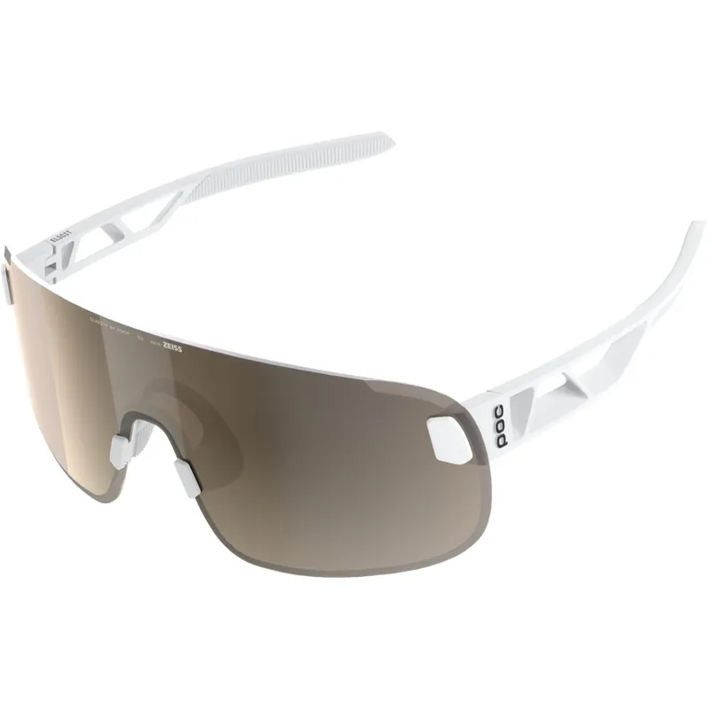 Meistverkauft POC Elicit Brille - Hydrogen White - Clarity Trail/Partly Sunny Silver Clear