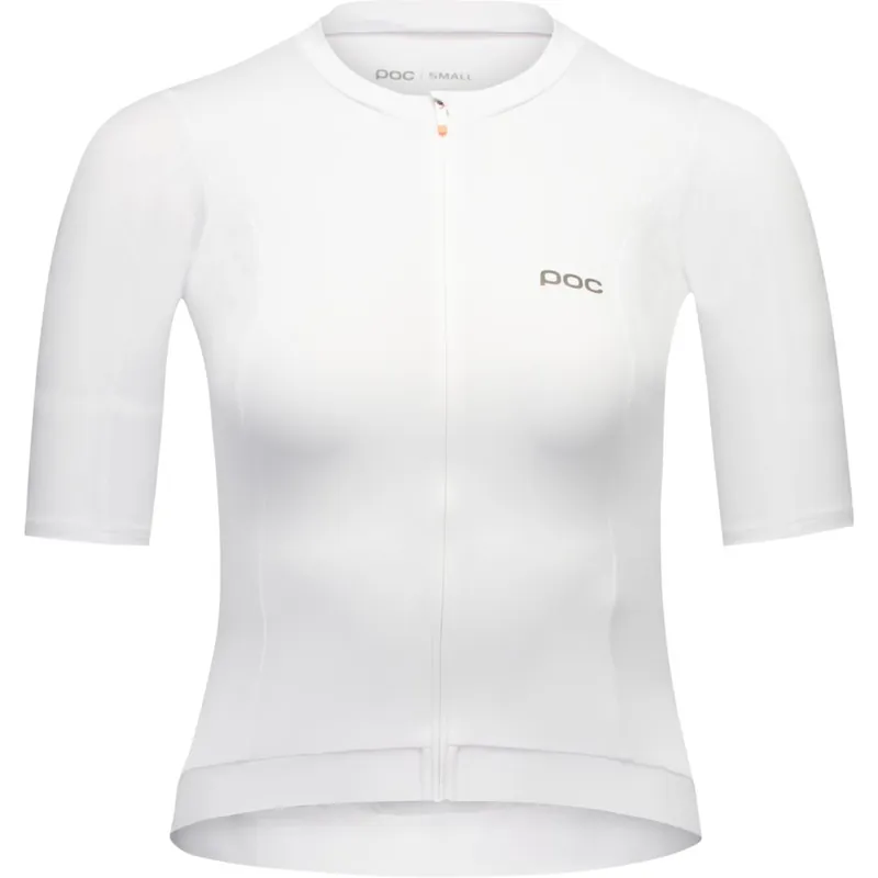 Preisreduziert POC Cadence Kurzarm-Trikot Damen - 1001 Hydrogen White