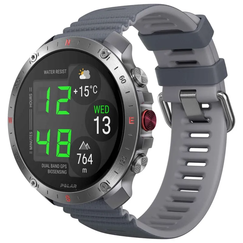 Direktkauf Polar Grit X2 Pro GPS Multisport Uhr - silber/grau