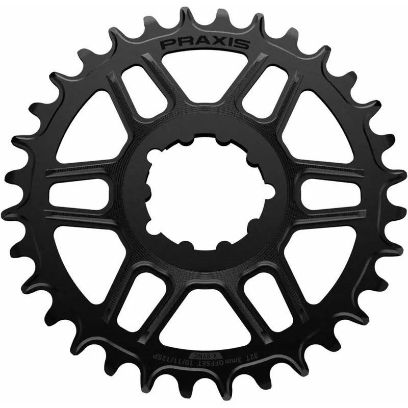 Neu Im Sortiment Praxis Works Direct Mount 1X Kettenblatt - MTB Narrow Wide 10/11/12-fach - 0mm Offset - 34T