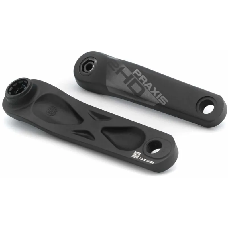 Praxis Works eCrank Kurbelarme Type1 Heavy Duty Aluminium - Bosch/Yamaha/Giant - black Neuheit