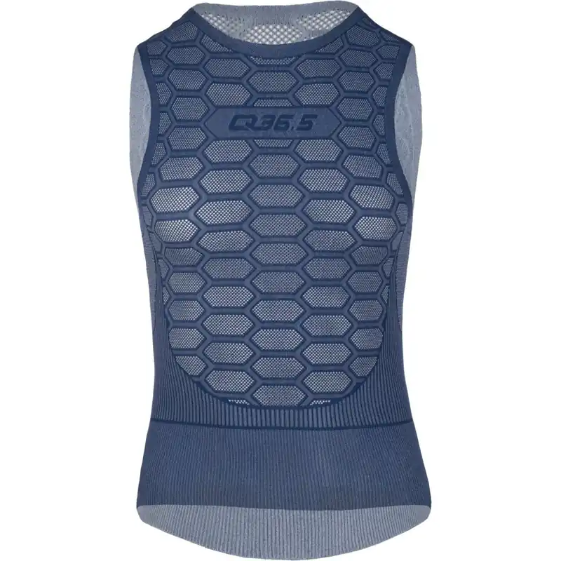 Zertifiziert Q36.5 Base Layer 1 Ärmelloses Unterhemd Herren - navy