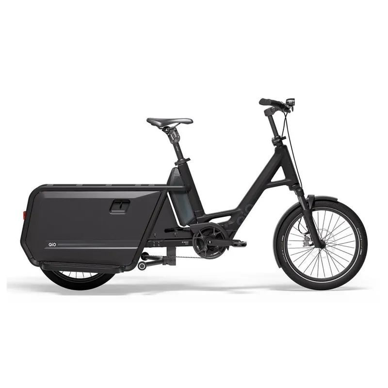 Sale QiO LONG CLAx ENVIOLO HD Automatiq - 20" E-Lastenrad - 2026 - night black matt