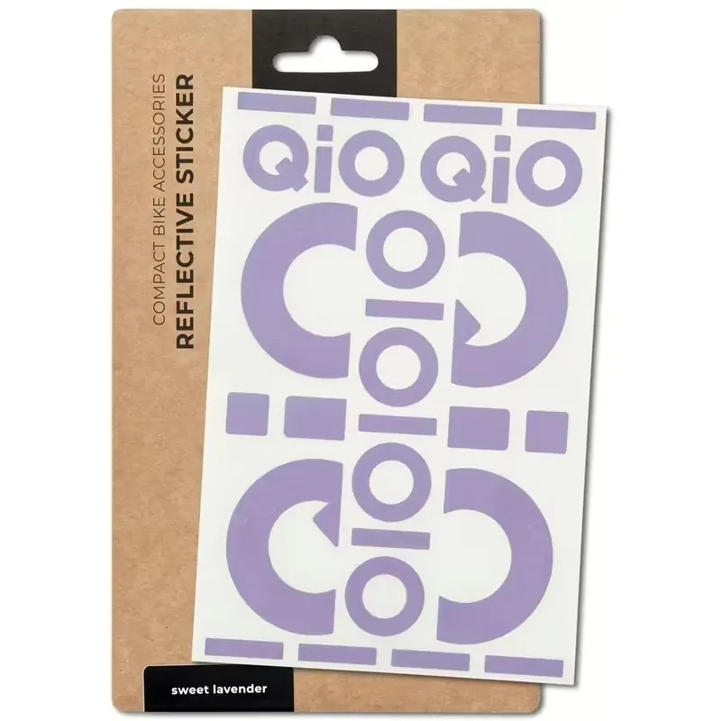Must-Have QiO Reflexaufkleber - für Rahmenfarbe sweet lavender matt