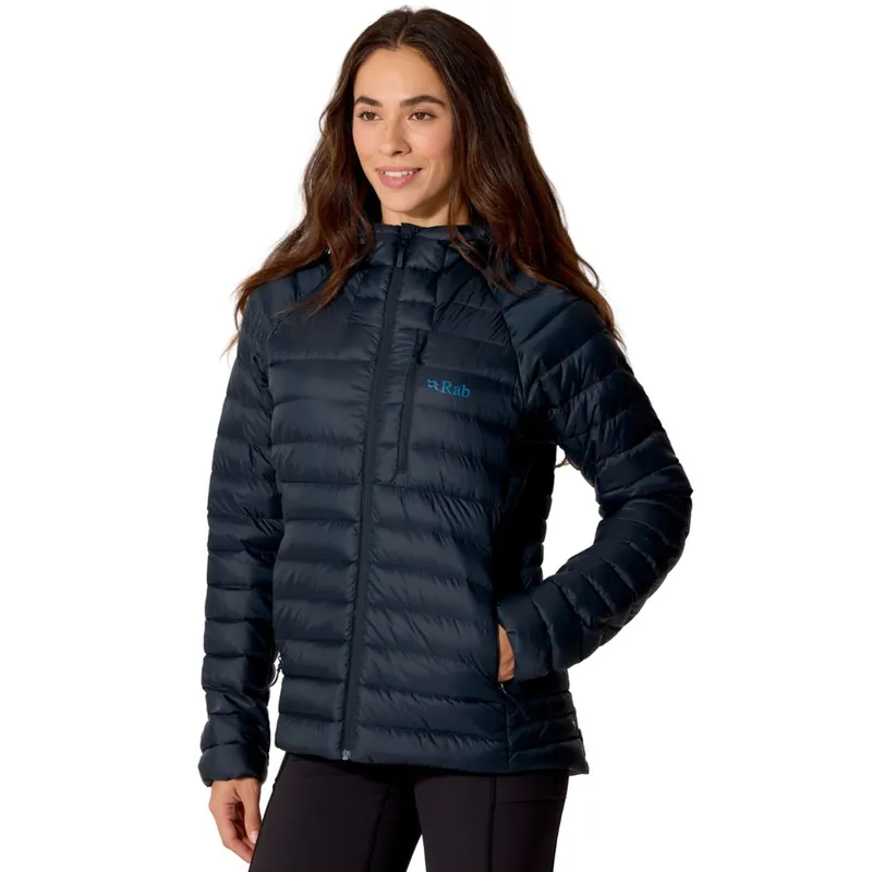 Rab Microlight Alpine Kapuzenjacke Damen - galaxy blue Preisknaller