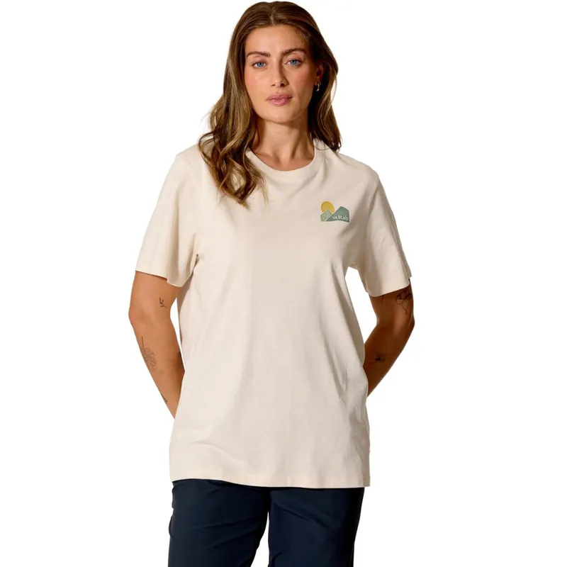 Finale Aktion Rab Stance Vista T-Shirt Damen - ecru