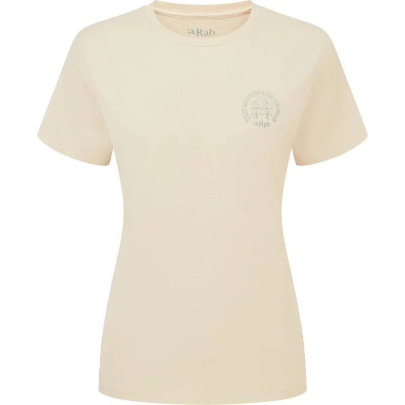 Rab Tuku Cirque T-Shirt Damen - ecru Sale