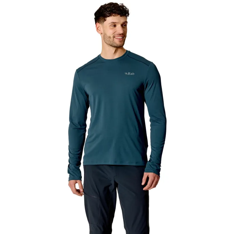 Top-Preis Rab Force Langarmshirt Herren - tempest blue