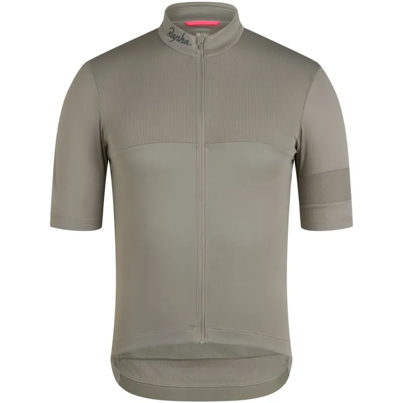 Rapha Brevet E. Kurzarmtrikot Herren - khaki/black Meistverkauft