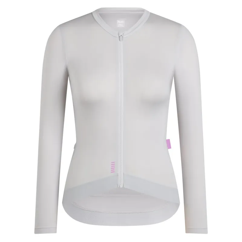 Rapha Pro Team Lightweight Langarmtrikot Damen - silver/quartz Markenprodukt