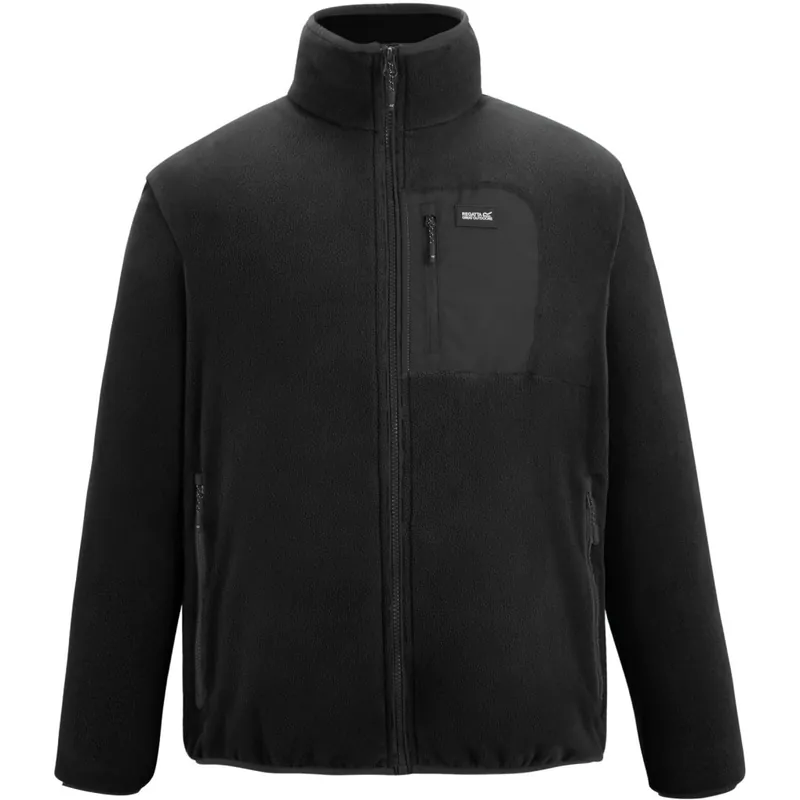 Preis Gesenkt Regatta Frankie Fleecejacke Herren - Black/Black 826