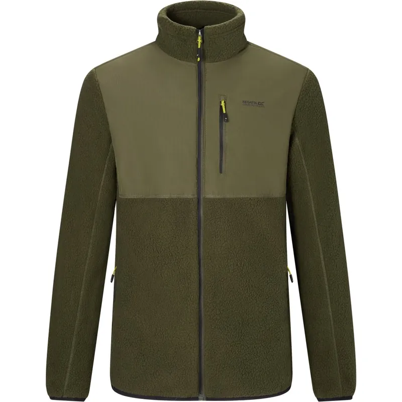 Markenware Regatta Morran W/R Fleecejacke Herren - Dark Khaki 41C