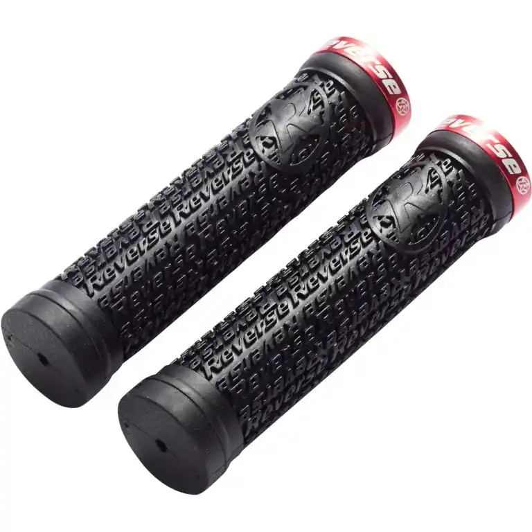 Reverse Components Griffe Stamp Single Lock On - 30mm - schwarz / rot Günstig
