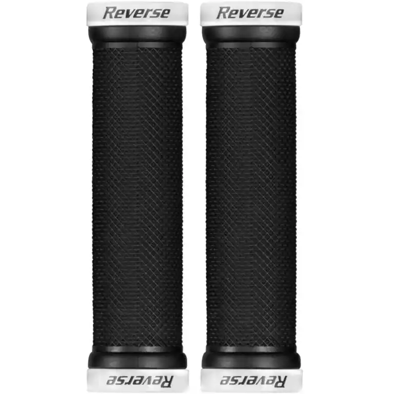 Reverse Components Classic Lock On Griffe - 31mm - schwarz / weiß Top-Seller